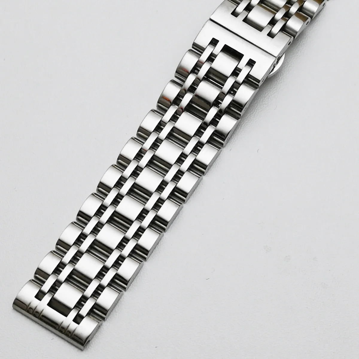 

24mm 22mm 20mm 18mm Metal Watch Band Premium Solid Stainless Steel Watch Bracelet Straps Men Women Black/Silver WristBand