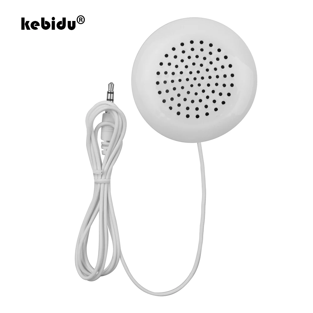 Kebidu новинка 2020 года 1 шт. мини наушники белые портативные диаметром 3 5 мм для сна