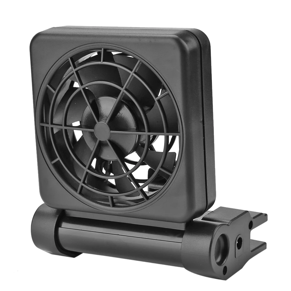 

12v cooling fan mini clip on aquarium water plant fish reef coral tank temperature reduce Low Noise Chiller Marine Pond Cooler