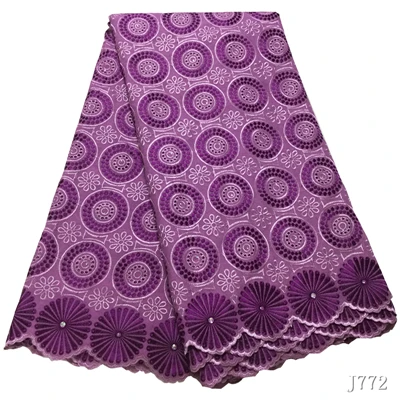 As picture Африканская кружевная ткань Королевский Синий Швейцарский Vole Lace 5 ярдов порошок вышитая польская хлопковая кружевная ткань Женская ткань HA772 - Цвет: As picture
