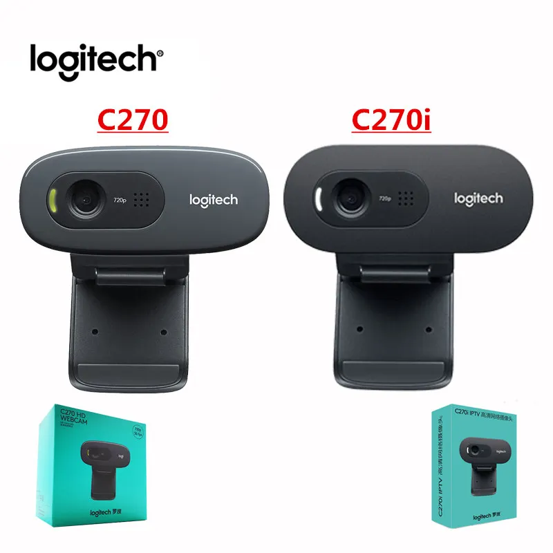 Веб-камера Logitech C270 270i HD Vide 720P со встроенным микрофоном USB2.0 мини-компьютер