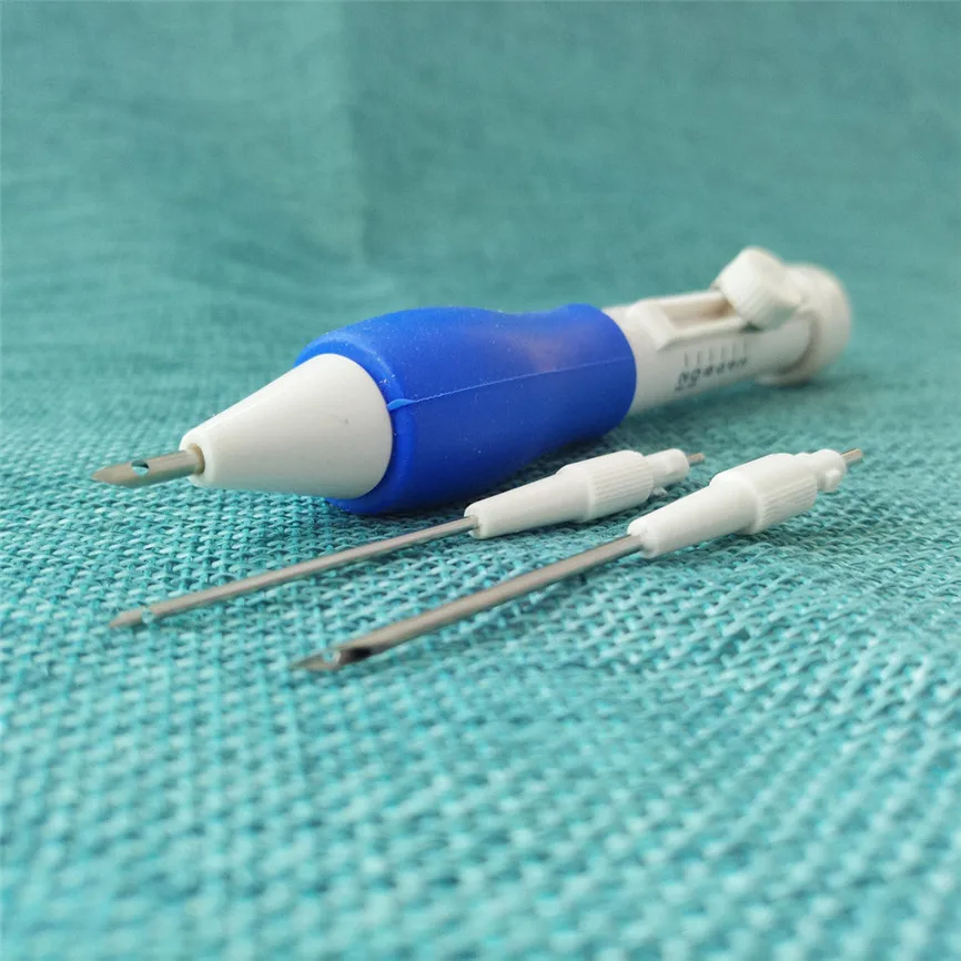 

Craft kits Embroidery Pen Set Magic craft Patterns Punch Needle knitting craft diy sewing Embroidery Cross Stitch Knitting kits