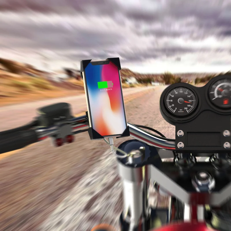 motorcycle bicycle phone holder moto bike navigation support handlebar rearview mirror mount clip bracket for iphone 12 samsung free global shipping