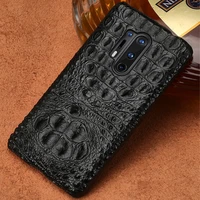 langsidi luxury crocodile leather phone case for oneplus 8pro 8 7t 7 pro 6 6t 5t 5 back cover for one plus 8 pro 8 6t 7 7pro 7t