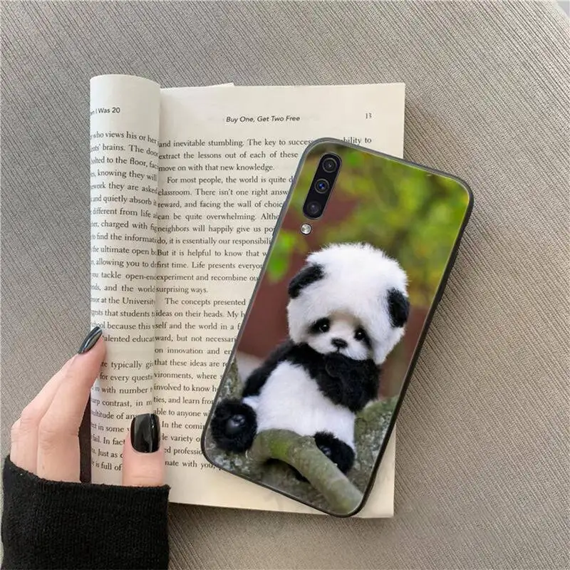 

panda cute animal luxury cover Phone Case For Samsung galaxy S 9 10 20 A 10 21 30 31 40 50 51 71 s note 20 j 4 2018 plus