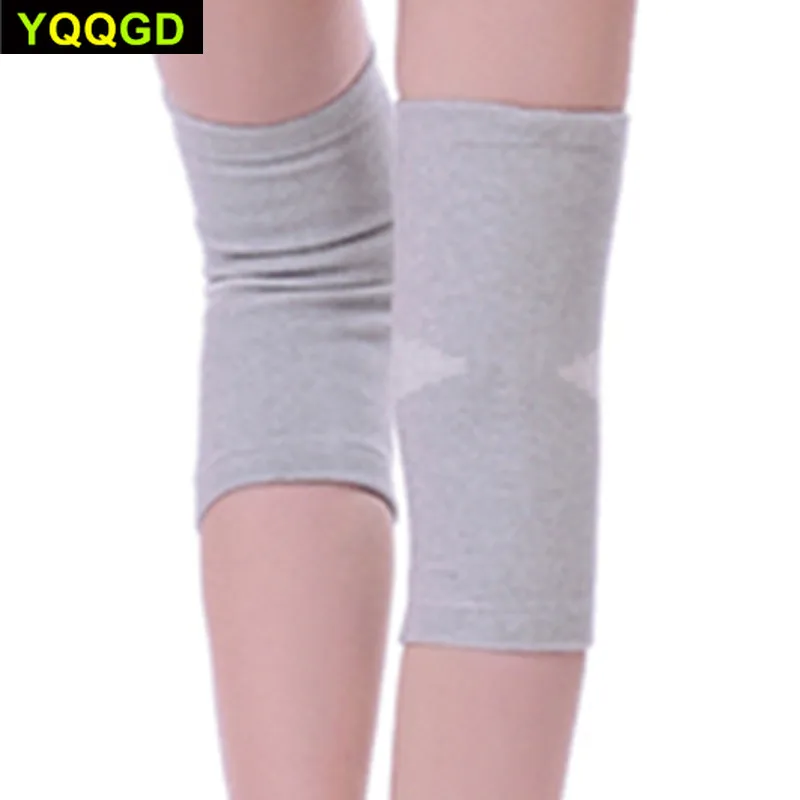 1 пара уход за здоровьем бамбуковое волокно наколенники эластичные теплые