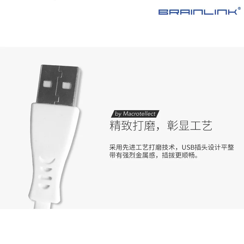 Умная головная повязка Brainlink с волнистыми головками и зарядным кабелем