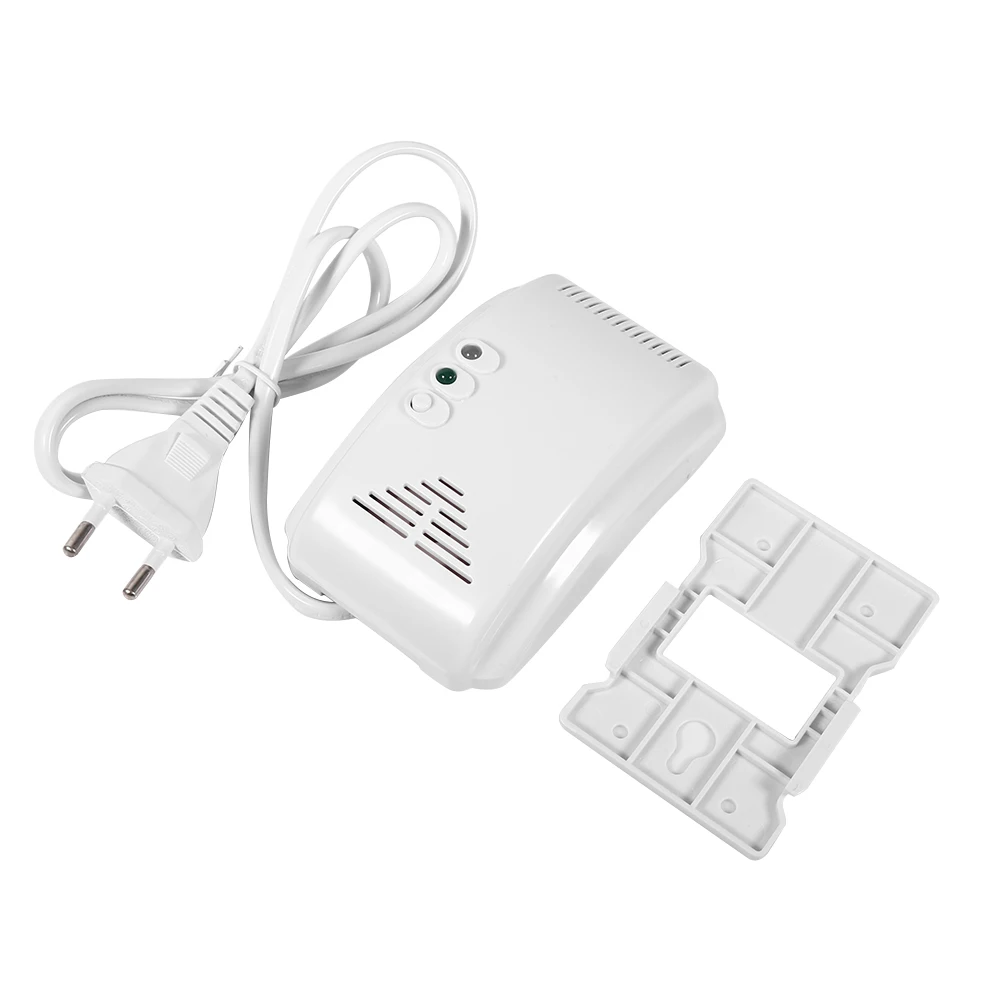 

Цифровой детектор утечки газа, настенный измеритель пропана и Бутана с сигнализацией, для домашней безопасности, с вилкой Стандарта ЕС