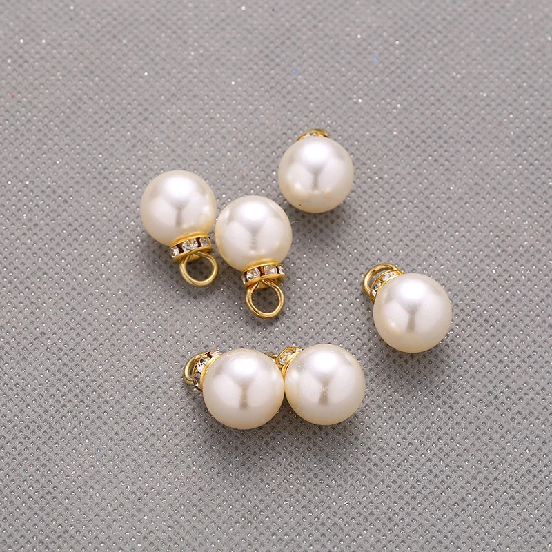 10 шт. декоративные бусины с имитацией жемчуга 8 14 мм|Бусины для одежды| |