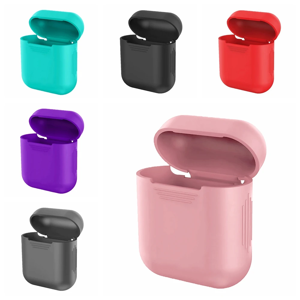 Новинка Мягкий силиконовый чехол для Apple Airpods 1 2 проводной AirPods s Ультратонкий