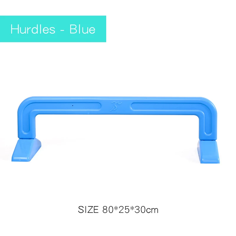 Hurdles BLUE Ruizhi детей барьеры Спорт Прыжки через обручи на открытом воздухе спортивное оборудование для проведения мероприятий Крытая Арка Рамка-барьер детские игрушки RZ1068 - Цвет: Hurdles BLUE