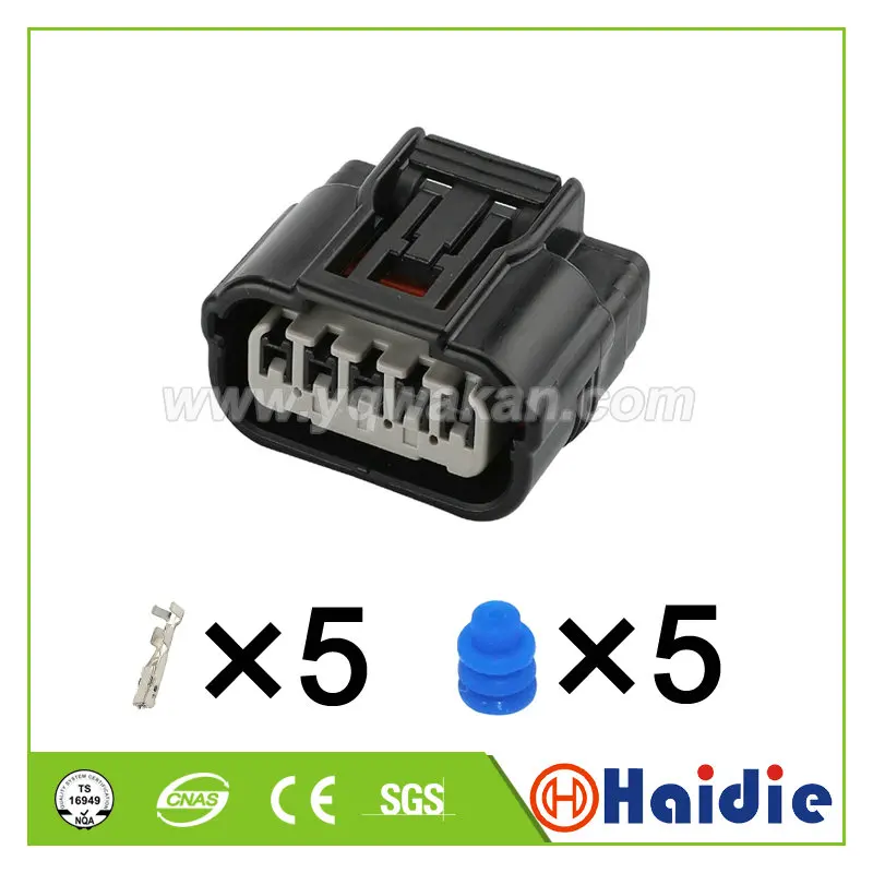 Бесплатная доставка 2 комплекта 5pin женский водонепроницаемый автомобильный