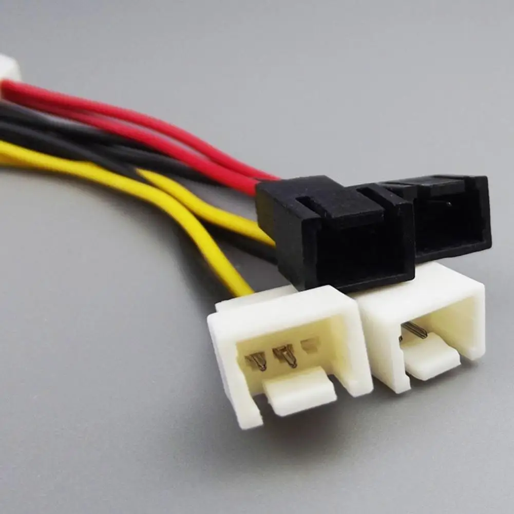 1 шт. размер: 4-контактный Molex-3-Pin вентилятора Мощность В комплект поставки входит