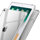 Чехол для планшета Apple iPad Air 1 2 9,7 дюйма, защитный силиконовый прозрачный чехол из ТПУ с подушкой безопасности, мягкий чехол для Air1 Air2 2013 2014