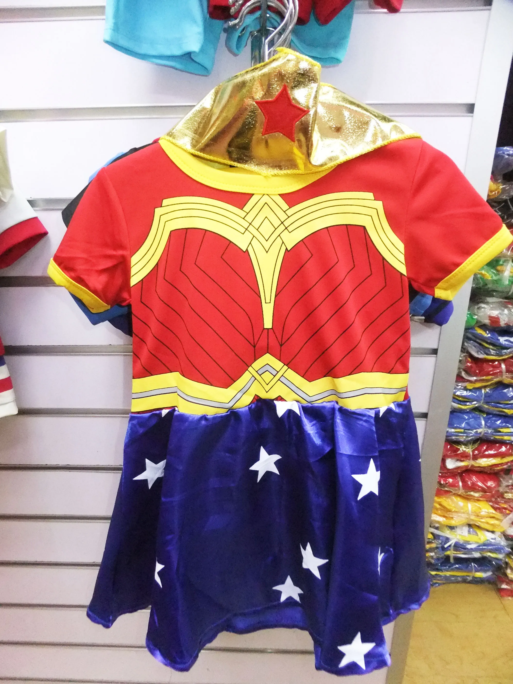 Костюмы чудо женщины для девочек Костюм на Хэллоуин детей Карнавальный костюм