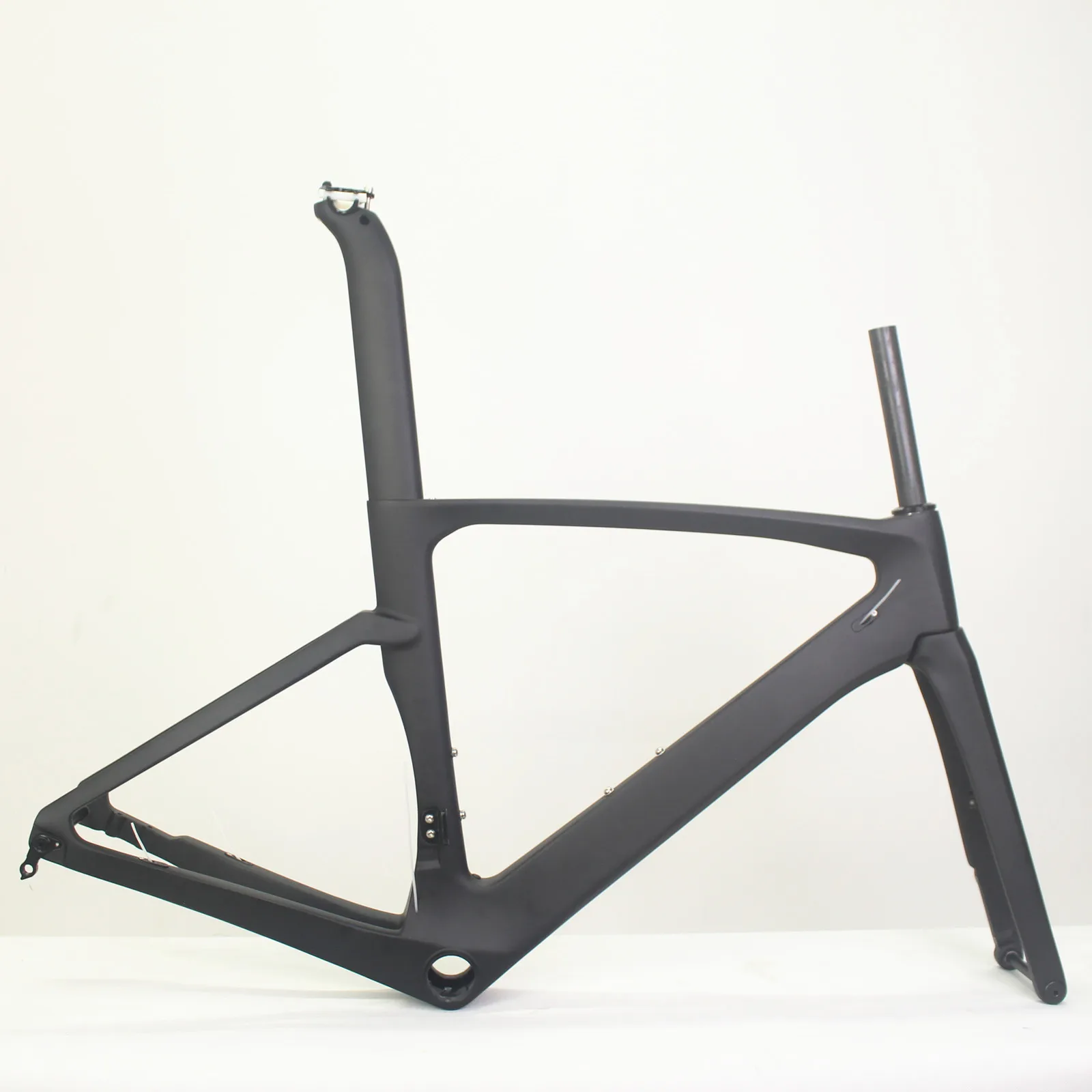 

2020 new Flat Mount disc carbon road frame Bicycle Frameset T800 New EPS technology disc carbon road racing frame