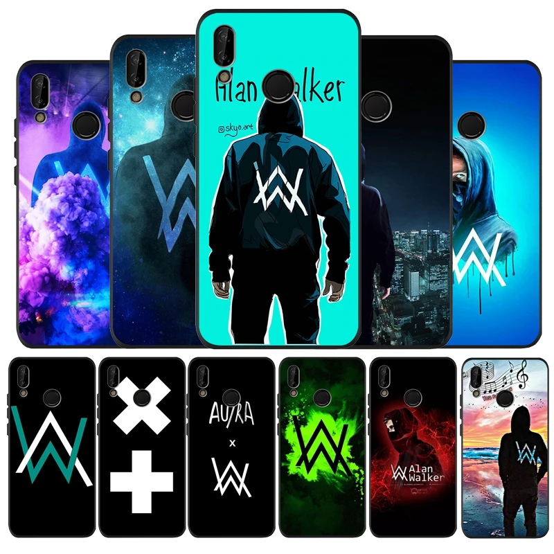 Мягкий силиконовый чехол Alan Walker для Huawei 40 30 20 10 9 Lite Pro P smart 2019 Y6 Prime2019 Y9 2018 |
