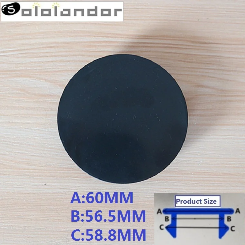 4/52/100 шт. пластиковые колпачки для ступиц колеса автомобиля 60 мм черного цвета |