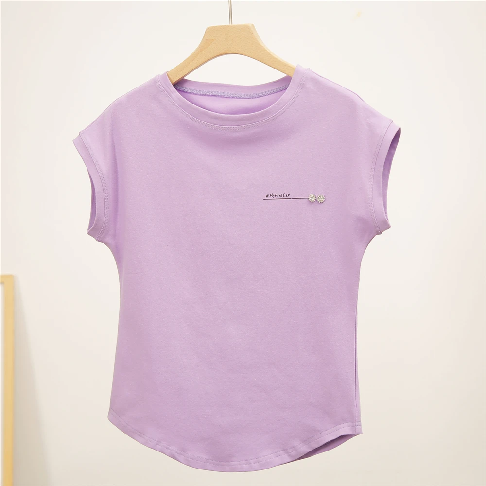 Мягкая тонкая футболка женские летние топы с коротким рукавом синие черные