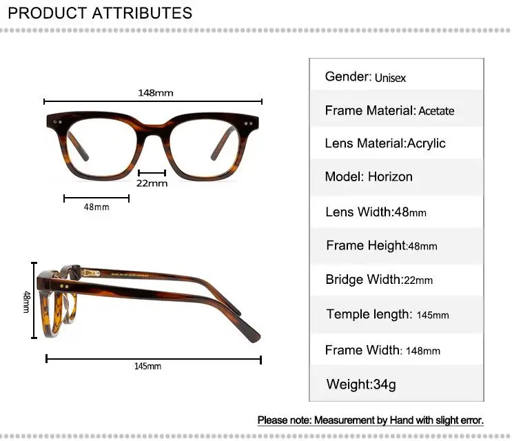 

Progressive Multi-focal Lens Acetate Glasses Frame Retro Unisex Full Rim Optical Eyewear See Near Far Vintage Reading Eyeglasses