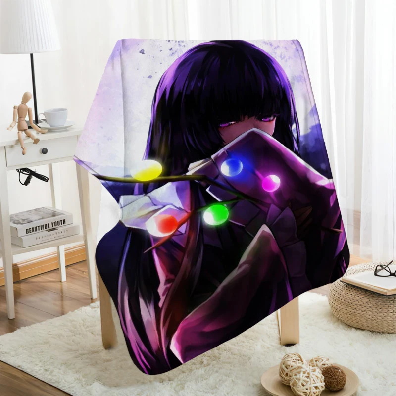 ?? Musifeカスタムhouraisanかぐやフランネル毛布デザイン独自の毛布フランネル毛布ソファdiyのドロップシッピング