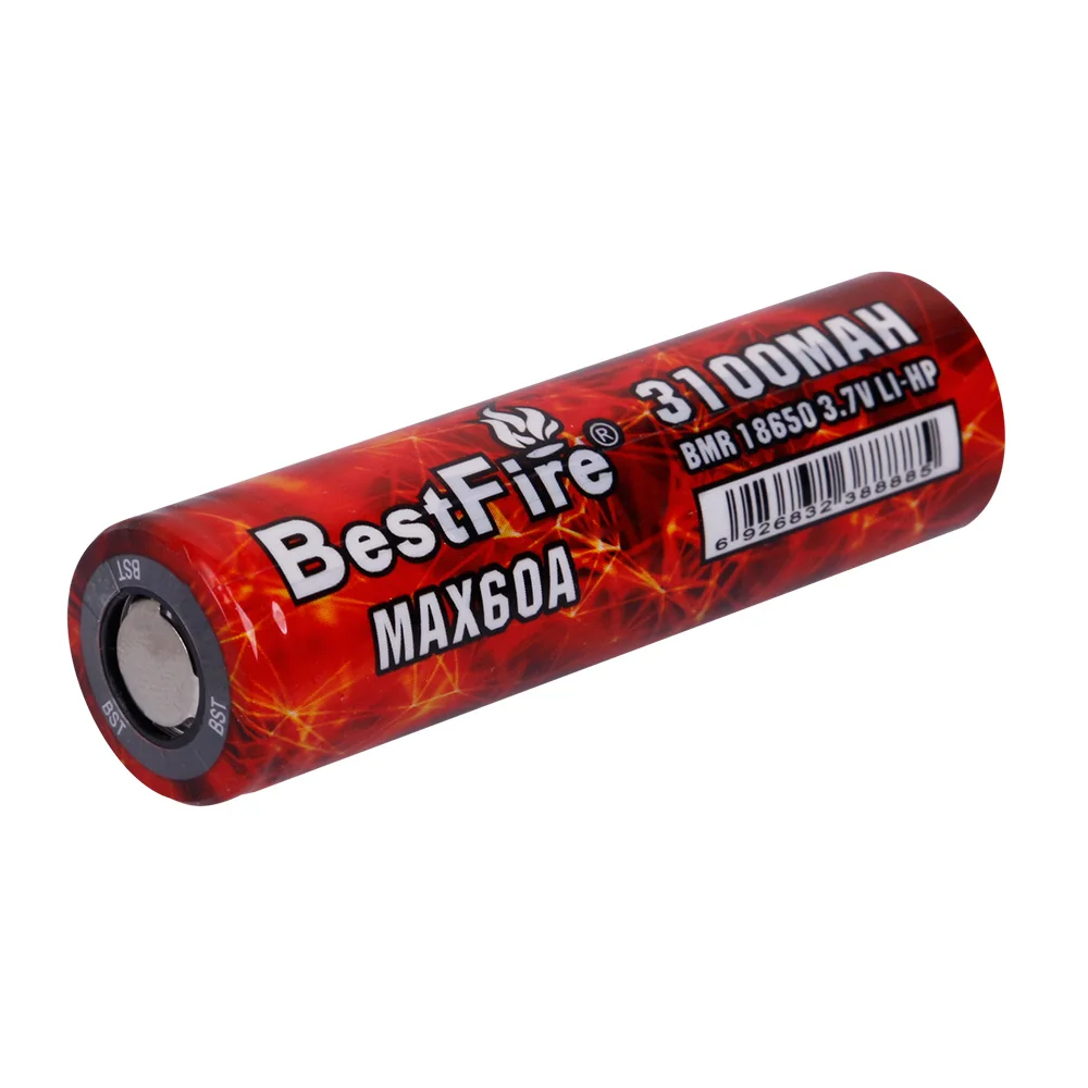 Original BestFire 3.7V 3100mAh 60A Electronic Cigarette Battery Vaper 18650 Rechargeable Lithium For Vape Mod | Электроника