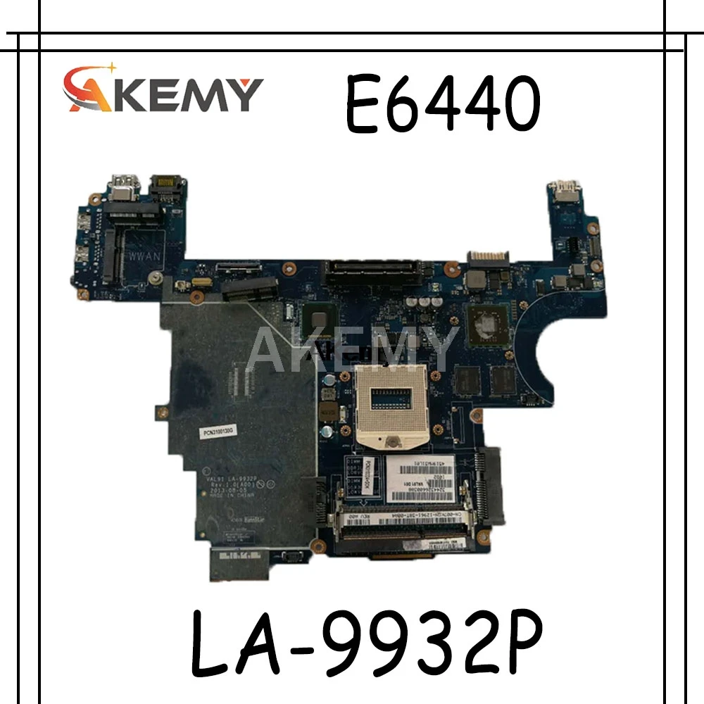 Для For DELL E6440 материнская плата для ноутбука CN-007KGN 007KGN 07KGN VAL91 LA-9932P тестирование