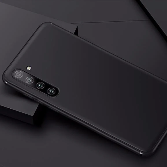 Чехол для OPPO Realme XT черный мягкий матовый чехол из ТПУ A1K A 1K OPPOA1K CPH1923 | Мобильные