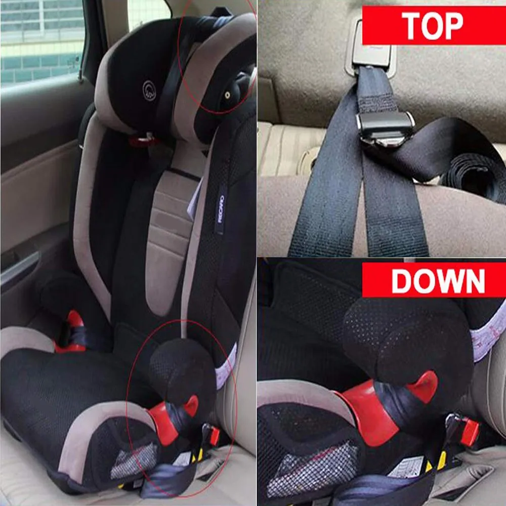Регулируемый ISOFIX интерфейс фиксированный Соединительный ремень автомобильный детский безопасности полиэфирный ремень безопасности Детский защелка звено Мягкий ремень Якорь
