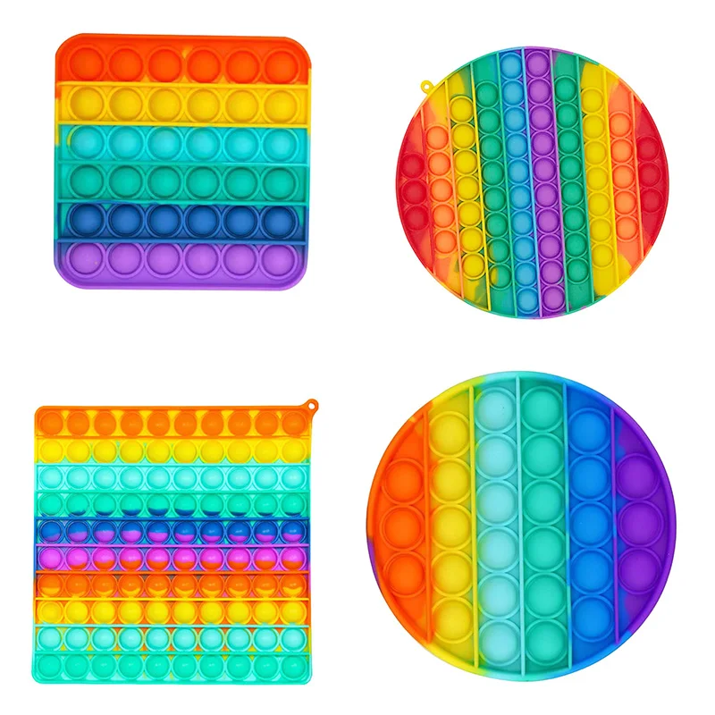 

Push Bubble Fidget Toys Reliver Stress Sensory Anti-stress FIdget Toy Autisim Special Antistress Push Bubble Fidget Toys#4