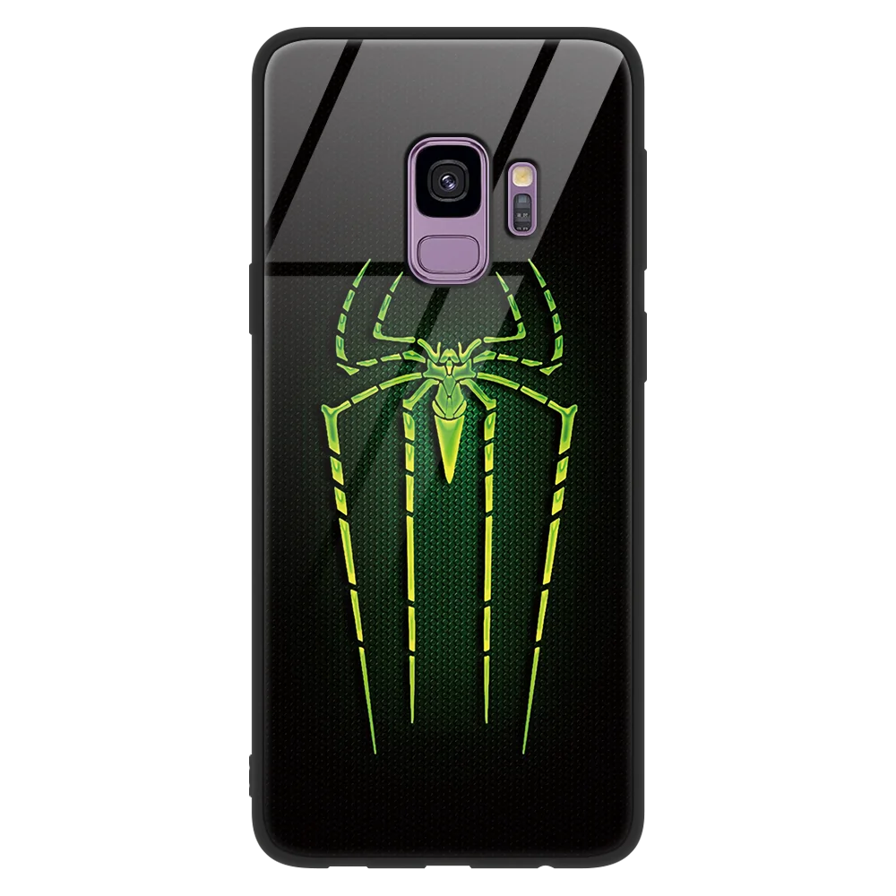 С принтами "Marvel", "Мстители", Стекло чехол для samsung Galaxy A50 A70 A40 A30 A9 J5 J7 J4 J6 A6 A7 A8 S8 S9 S10 плюс S10e Примечание 10 Pro 8 9 чехлы