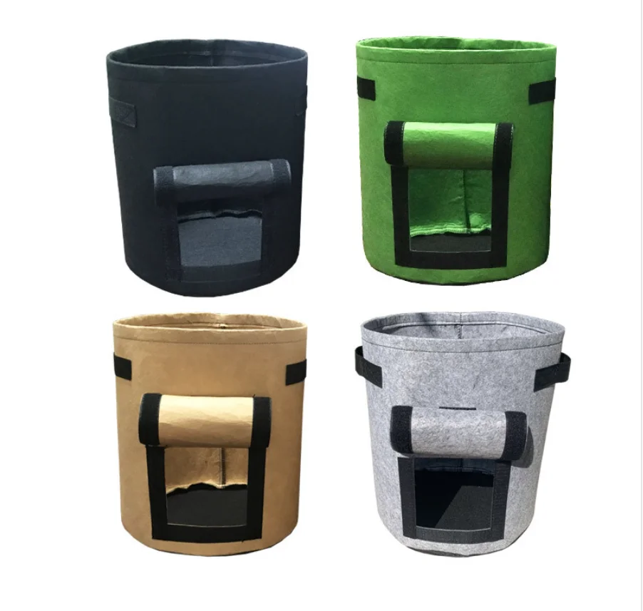 Мешок для посадки картофеля нетканый тканевый ранцевый мешок овощей помидор