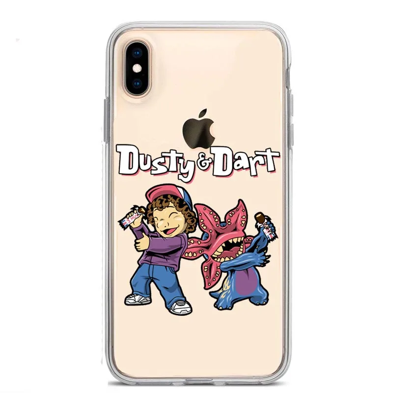 TPU Stranger things Сезон 3 Мягкий Силиконовый ТПУ чехол для телефона чехол для iPhone 8 7 6 6S Plus X XS MAX 5 5S SE XR Американский ТВ Coque Capa - Цвет: TPU