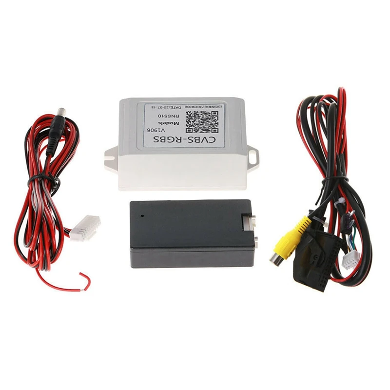 

Car Backup Camera Rearview AV to RGB Converter Adapter for RNS510