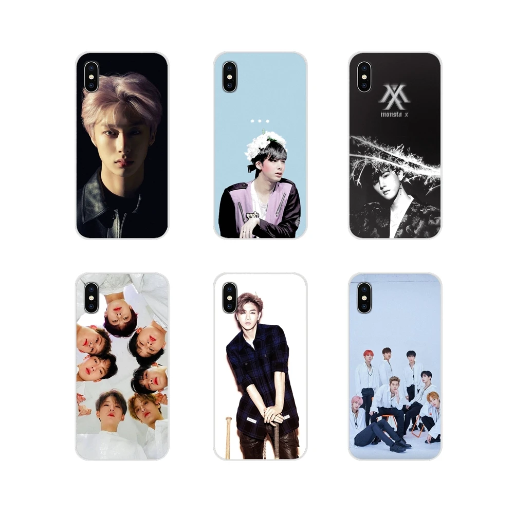 KPOP BAND MONSTA X для Huawei Honor 4C 5C 6X 7 7A 7C 8 9 10 8C 8S 8X 9X 10I 20 Lite Pro Аксессуары чехлы телефонов -