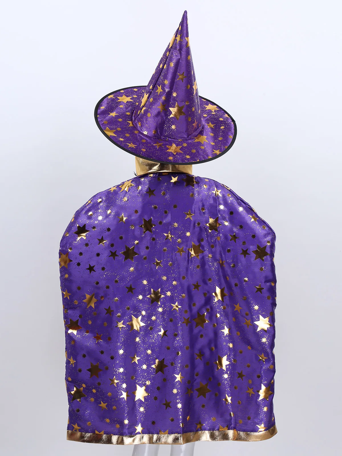 Детские карнавальные костюмы на Хэллоуин наряд накидка волшебника ведьмы с