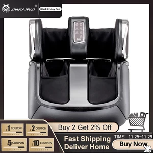 JinKairui массаж ног Рефлексология Отопление подушки безопасности автоматический разминание ног точка домашний ролик колено расслабляющее давление здравоохранения