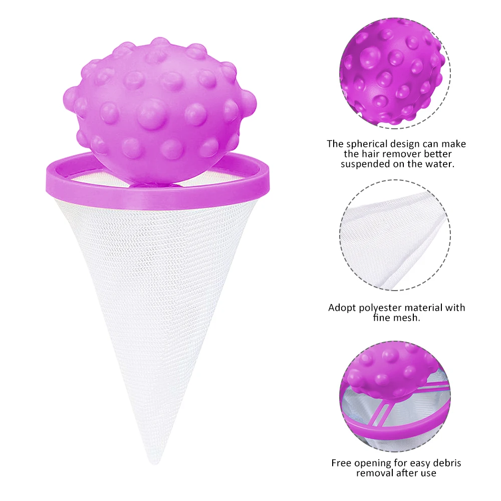 4 шт./компл. Ловец для удаления шерсти домашних животных меховой мешок с фильтром