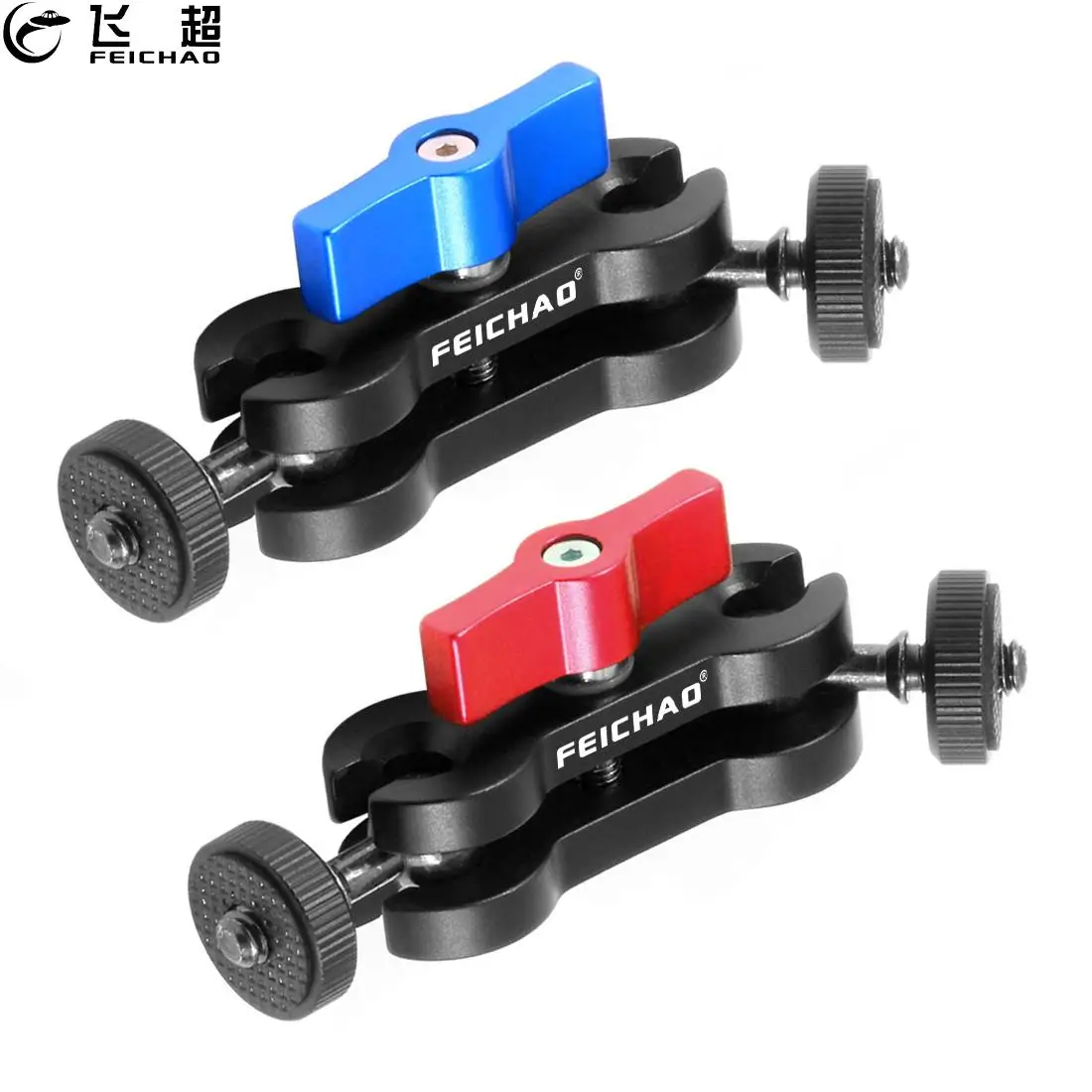 

Multi-Function Double Ball Head Bracket 360 Magic Arm Mount 1/4" Tripod Adapter CNC for Monitor LED Light DSLR Camera Accessory