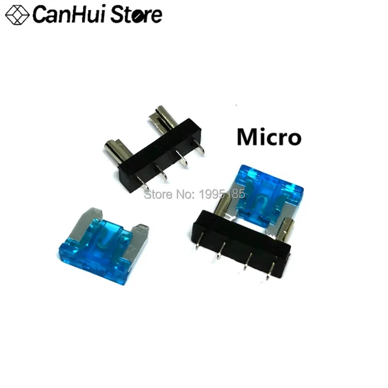 20 шт. автомобильный держатель предохранителя печатная плата средний мини микро