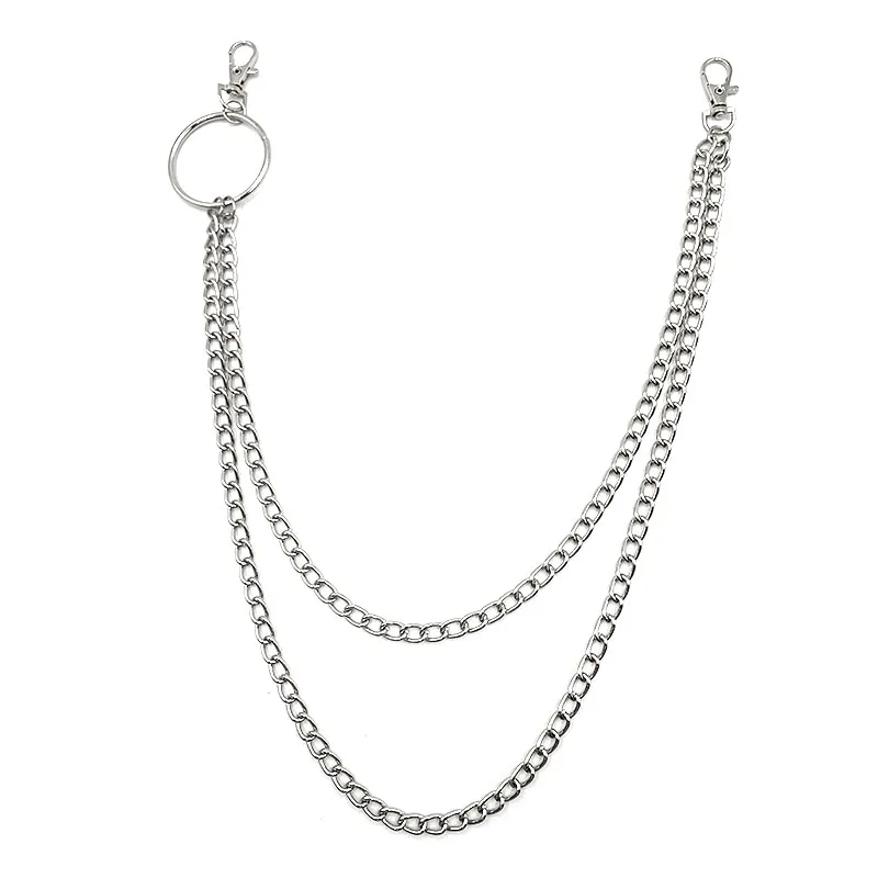 Модные сапоги в панковском стиле хип-хоп имиджевый бренд пояс-цепочка на талию