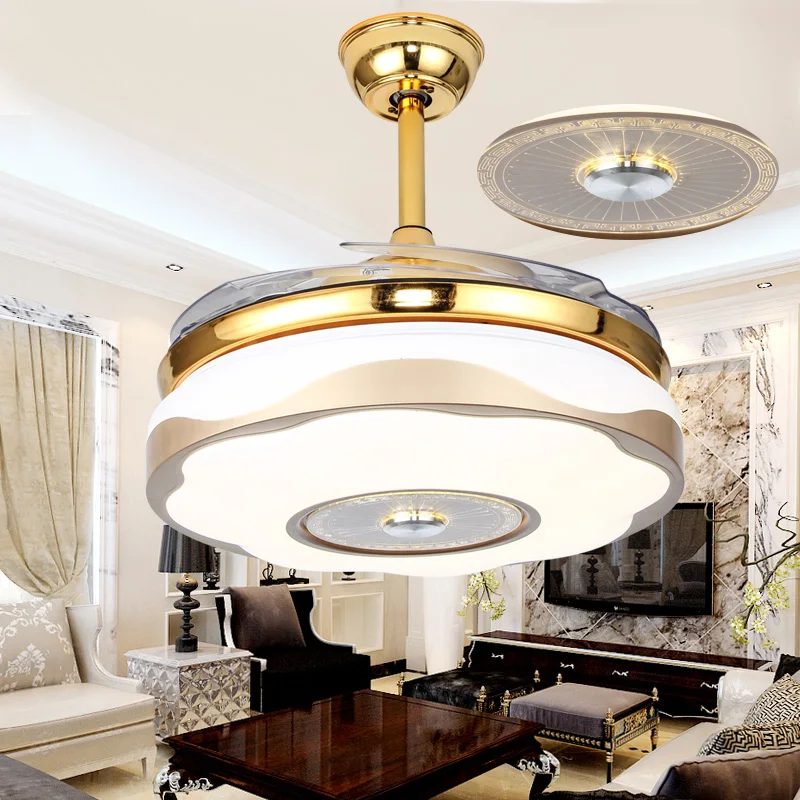 Современные потолочные светильники OUFULA лампы с дистанционным управлением