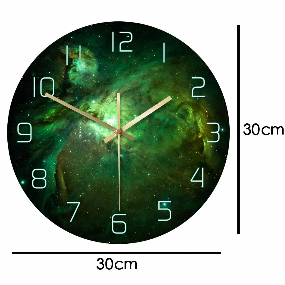 Carina Nebula небесная звезда печать настенные часы Туманность космическая сцена