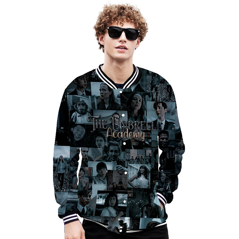

The Umbrella Academy Super Hero 3d Baseball Jacket Coat Men Women Hoodie Sweatshirts Tops Casual Long Sleeve Hoodies Jackets 4XL