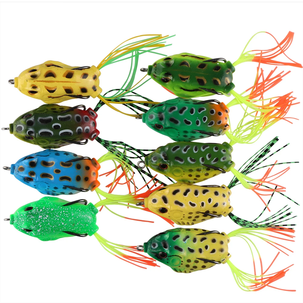Goture мягкая лягушка Лур силиконовые приманки 5.5 см 12.5 г Topwater поддельные Рыболовные приманки воблеры искусственные приманки с элегантной коробке к быть подарок мягкие приманки воблеры для рыбалки