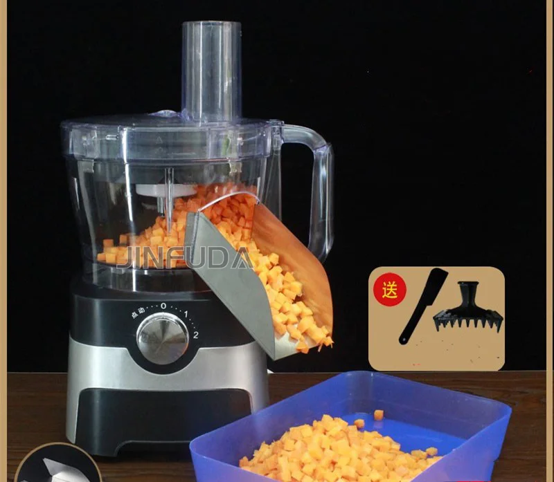 Radish cuttin Machine Fully Automatic Small Granule Cut Electric Cucumber Onion Potato Dices Vegetable Dicer cutter | Бытовая техника