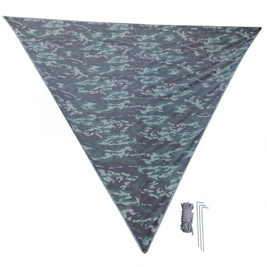 Outdoor Camping Awning Tarp Hammock Rain Fly UV Garden Canopy Folding Waterproof Portable Shelter Sunshade Tent Cover | Спорт и