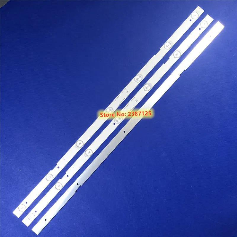 1 Набор = 3 светодиодный Ки Светодиодная лента для подсветки 7 ламп Lg L3237-2835Ms