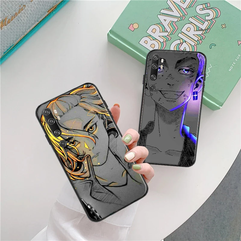 

Japanese Anime Tokyo Revengers Phone Case For Xiaomi CC9 CC9e 10S 10 Pro 11 11 Lite Pro Ultra Note 10 Soft silicone Cover Fundas