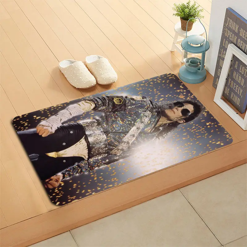 

New Michael Jackson Door Mat High Quality Print Carpets Anti-slip Floor Mat Outdoor Rugs Animal Front Door Mats 01-11